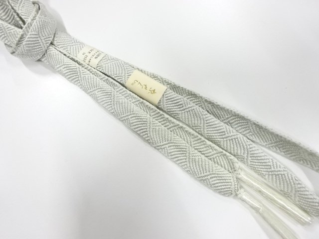 未使用品　正絹　手組帯締め